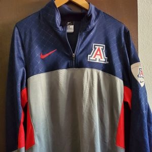 Arizona wildcats basketball 1/4 zip shootaround